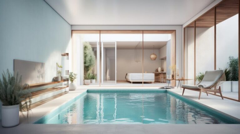 Inspirasi Kolam Renang Minimalis Indoor