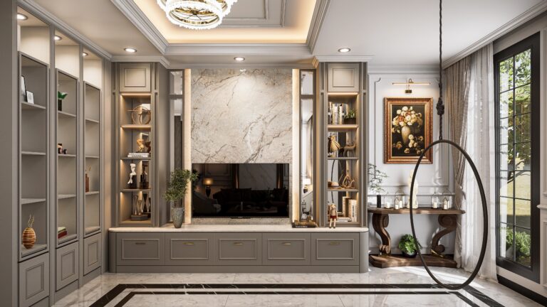 12 Inspirasi Plafon PVC Minimalist Ruang Tamu Terbaru